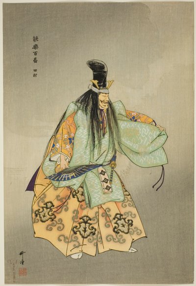 Tamura, de la série "One Hundred No Dramas (Nogaku hyakuban)" - Tsukioka Kogyo