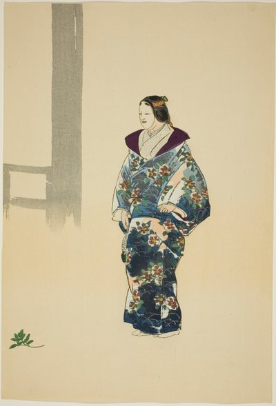 Tomonaga, de la série "One Hundred No Dramas (Nogaku hyakuban)". - Tsukioka Kogyo