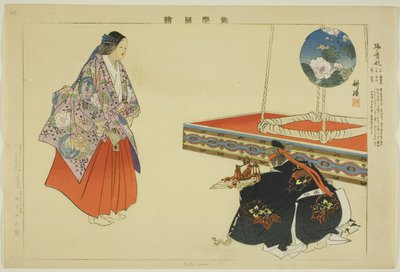 Yokihime, de la série "Images de performances No" - Tsukioka Kogyo