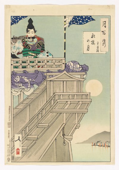 Lune et la barre d