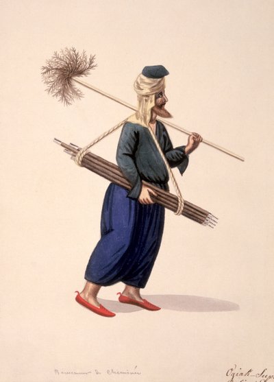 Balayeur, période ottomane, troisième quart du XVIIIe siècle - Turkish School