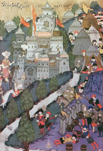 Bataille de Nicopolis, 25-28 septembre 1396, fac-similé d