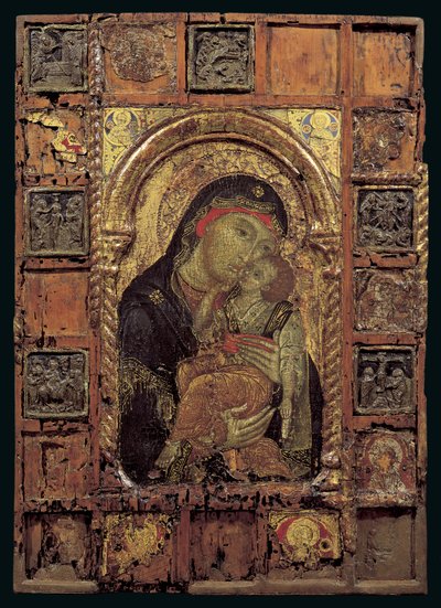 Icône de la Vierge de Tendresse - Turkish School