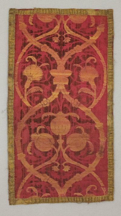 Panneau : velours avec motif évidé - Turkish School