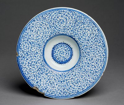 Plat Tondino, Iznik Golden Horn, turc, vers 1535-45 - Turkish School
