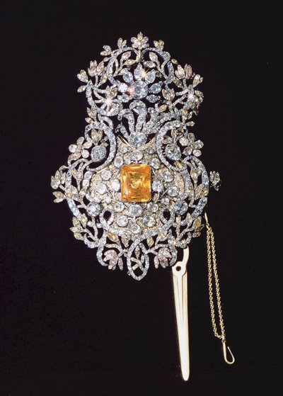 Reshma turc (bandeau), serti de pierres précieuses, 18ème siècle - Turkish School