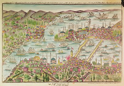 Vue de Constantinople - Turkish School