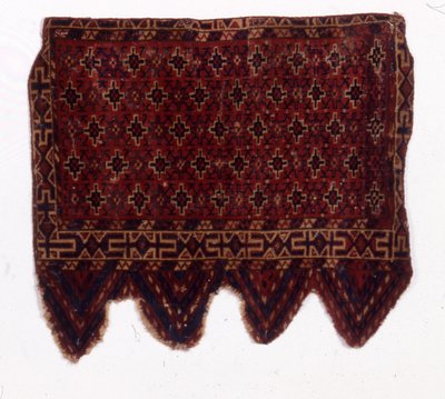 Rare okbash Yomut, milieu du 19e siècle - Turkmen School