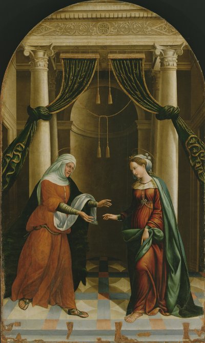 La Visitation - Tuscan School