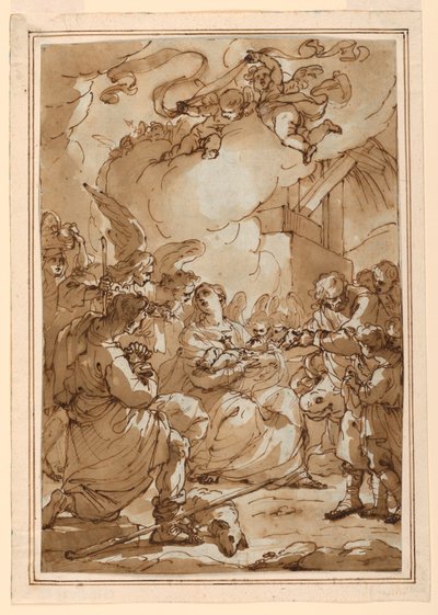 Adoration des bergers - Ubaldo Gandolfi