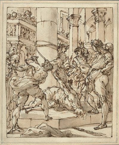 La Flagellation - Ubaldo Gandolfi