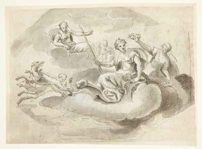 Allégorie avec Philomelus(?) - Ubekendt