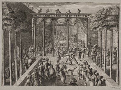 Banquet dans un jardin oriental - Ubekendt