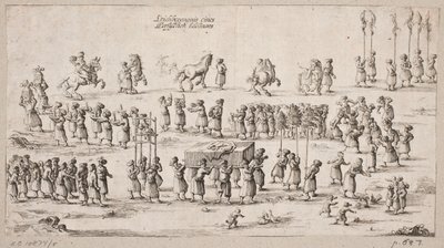 Cortège funèbre pour un noble persan - Ubekendt
