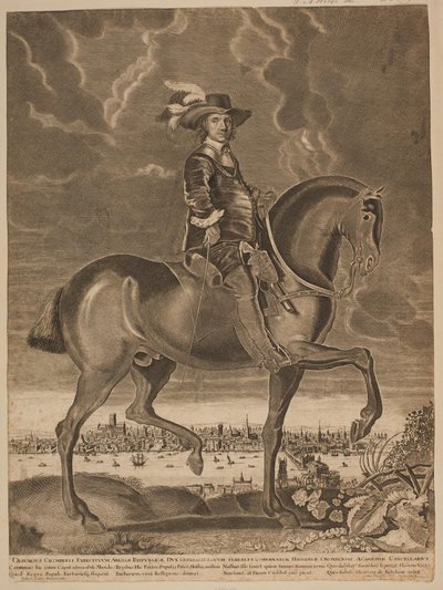 Oliver Cromwell à cheval - Ubekendt