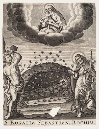 Sainte Rosalie, Saint Sébastien et Saint Roch - Ubekendt