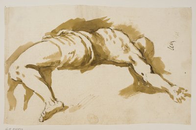 Figure masculine prostrée - Ubekendt Ubekendt