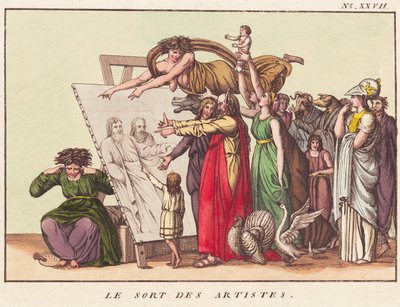 Le sort des artistes - Ubekendt dansk efter 1780
