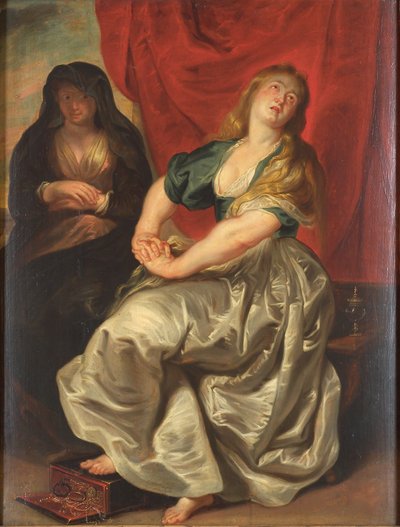 La Madeleine repentante - Ubekendt efter Peter Paul Rubens