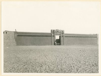 Mur de briques, Allaqi, Égypte, photographie d