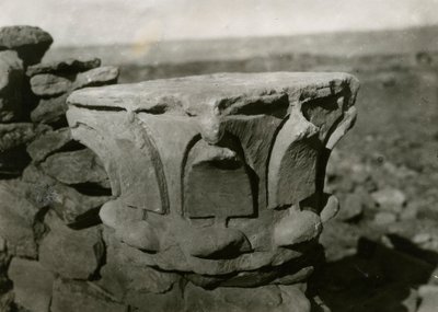 Chapiteau du tombeau de Seih 