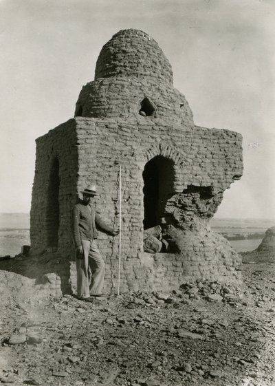 Grande tombe, nécropole, Qasr Ibrim, Egypte, photographie d