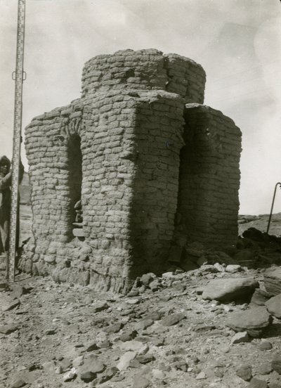 Tombe dans la nécropole nord, Qasr Ibrim, Égypte, photographie d