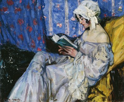 Une Fille Lisant à l