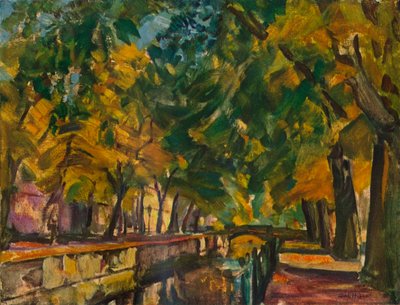 Canal à Potsdam, vers 1926 - Ulrich Hubner