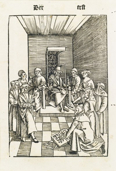 Serment juif du Laienspiegel, Augsbourg - Ulrich Tengler