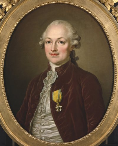 Baron Erik Magnus de Stael Holstein, ambassadeur de Suède en France - Portrait par Ulrika Fredrika Pasch - Ulrika Fredrika Pasch