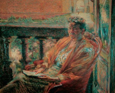 Portrait de Mme Meta Quarck - Umberto Boccioni