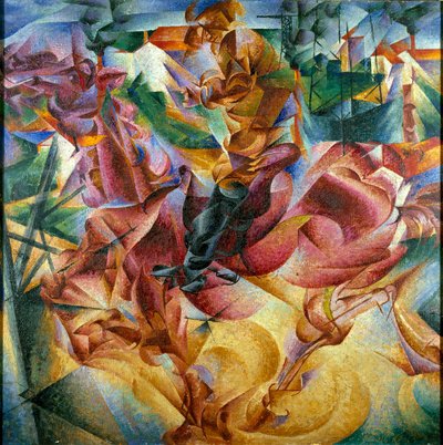 Elasticité - Umberto Boccioni