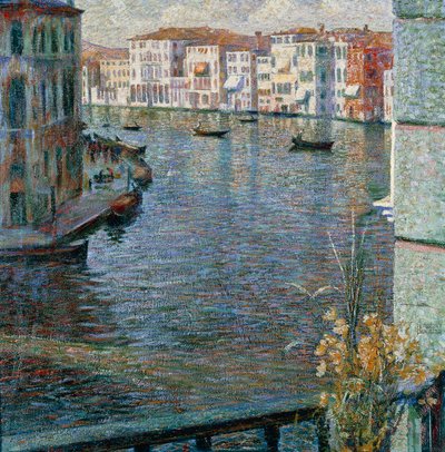 Le Grand Canal à Venise - Umberto Boccioni