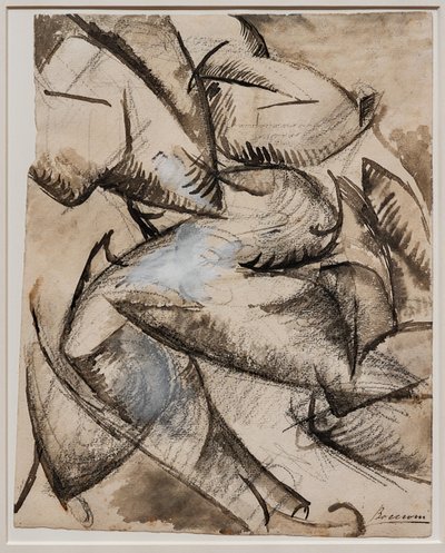 Je veux voir les formes humaines en mouvement (Muscles en mouvement) - Umberto Boccioni