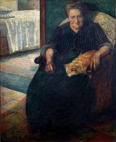 Madame Virginie (La signora Virginia) - Umberto Boccioni