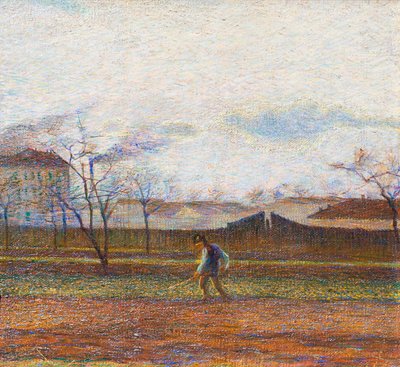 Paysanne travaillant - Umberto Boccioni