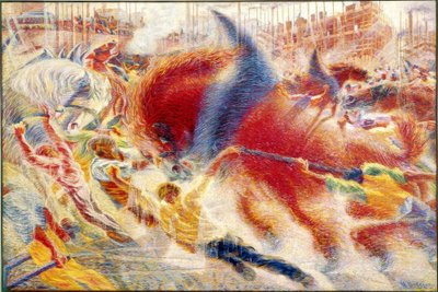 La ville se lève - Umberto Boccioni
