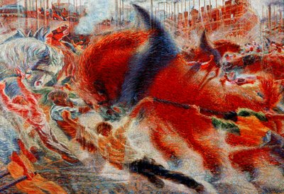 La ville se lève - Umberto Boccioni
