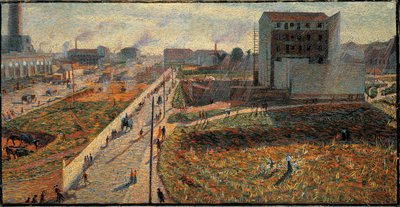 Les usines de Porta Romana à Milan - Umberto Boccioni