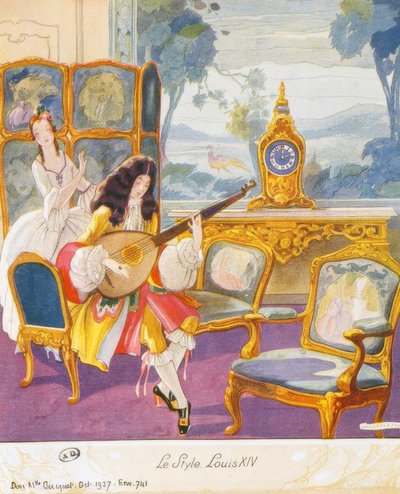 Le style Louis XIV - Umberto Brunelleschi