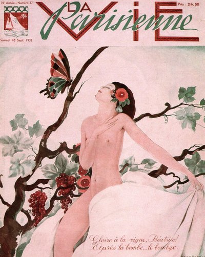 Couverture du magazine La Vie Parisienne, 1932 - Umberto Brunelleschi