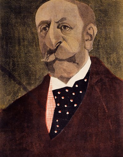 Portrait de Charles Camille Saint-Saëns, compositeur, pianiste et organiste français - Umberto Brunelleschi