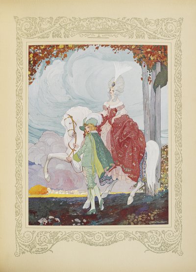 Le page prit le cheval de la princesse par la bride et le mena, illustration de 