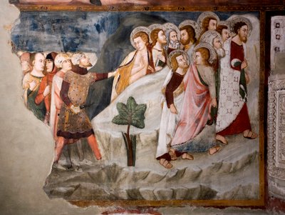 La fuite des apôtres (détail) - Umbrian School