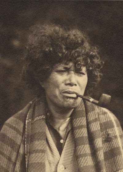 Étude de caractère maori - Una Garlick