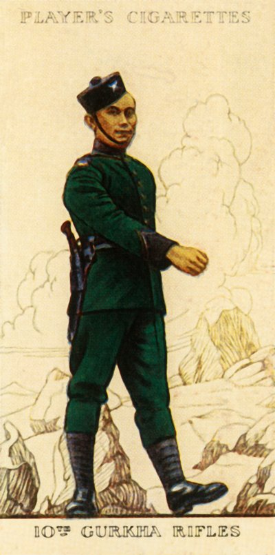 10ème fusiliers Gurkha, 1936 - Unbekannt
