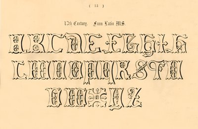 13ème siècle. D
