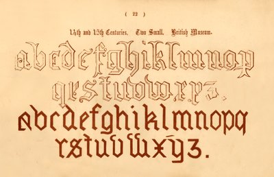 14ème et 15ème siècles. Deux petits. British Museum, 1862 - Unbekannt