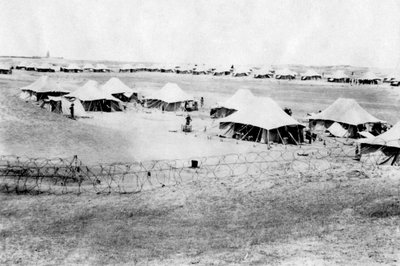 Camp du 15e bataillon RWR, Samarra, Mésopotamie, 1918 - Unbekannt